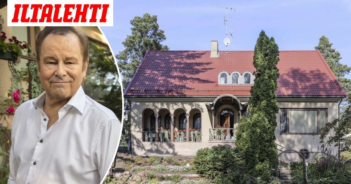 Tapani Kansan huvila myynnissä – Hintapyyntö saa haukkomaan henkeä