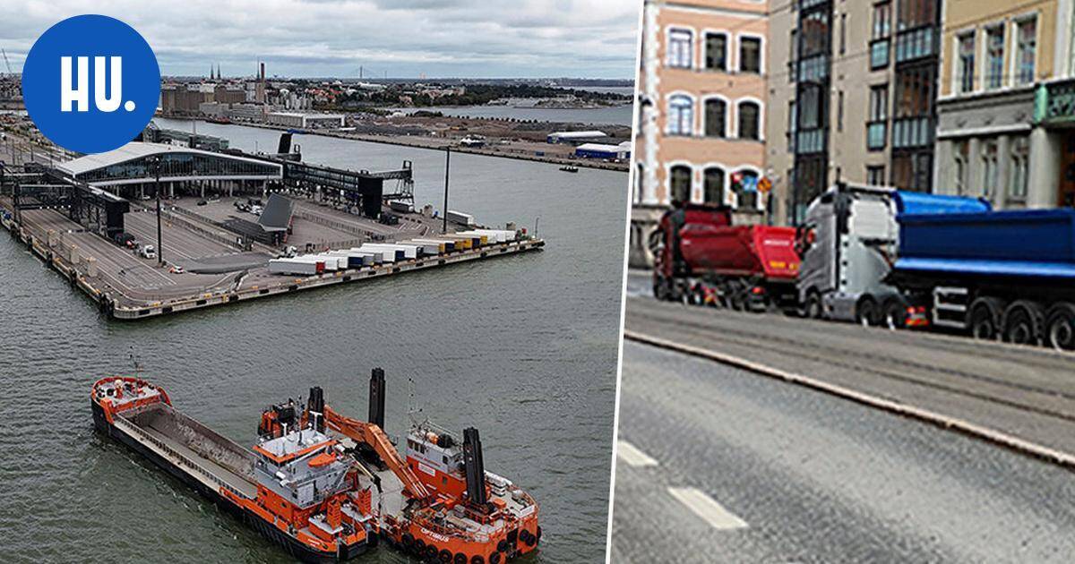 Mies seurasi 30 minuuttia Hernesaaren lopunta rekkarallia – "Mitä merellä oikein tapahtuu?" | Paikalliset