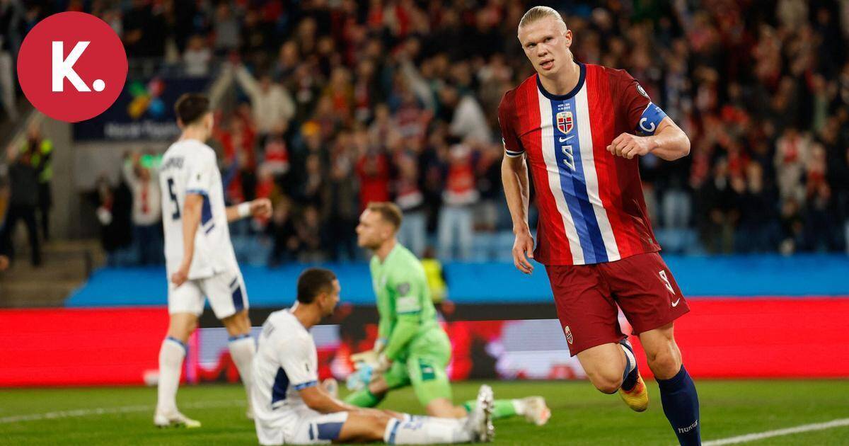 Haaland hassasi kaksi rankkaria, mutta upotti Israelin hattutempulla – vierailija joutui mielenosoittajien hampaisiin | Urheilu