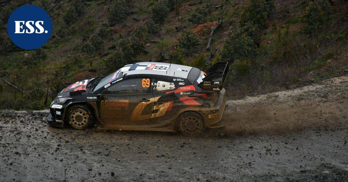 Rovanperä kaasutteli Keski-Euroopan MM-rallin avauserikoiskokeella kolmanneksi – "Oli liukasta" | Urheilu