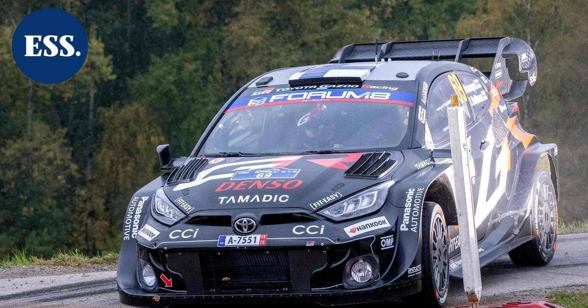 Kalle Rovanperän komennossa päivätauolle – MM-kärki Sebastien Ogier ajoi lujaa ulos | Urheilu