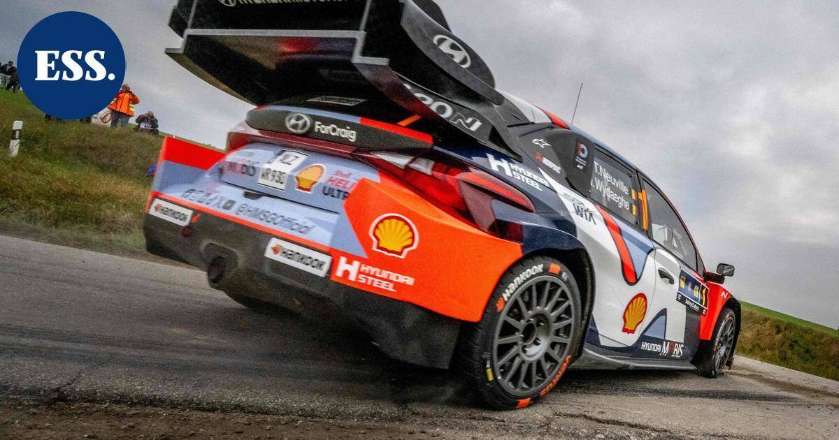 MM-rallin erikoiskoe keskeytetty – Neuville ajoi ulos | Urheilu