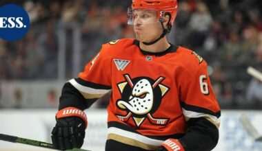 Anaheimin Granlund kirjautti huippupisteet Bostonia vastaan, tilille kilahti kaksi maalia ja kolme syöttöpistettä | Urheilu