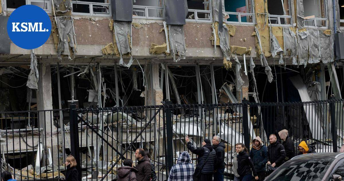 Useita loukkaantui Venäjän iskettyä Ukrainan pääkaupunkiin | Uutissuomalainen