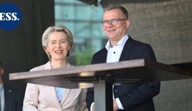 Pohjoismaiden pääministerit ja von der Leyen tapaavat Tukholmassa | Uutissuomalainen