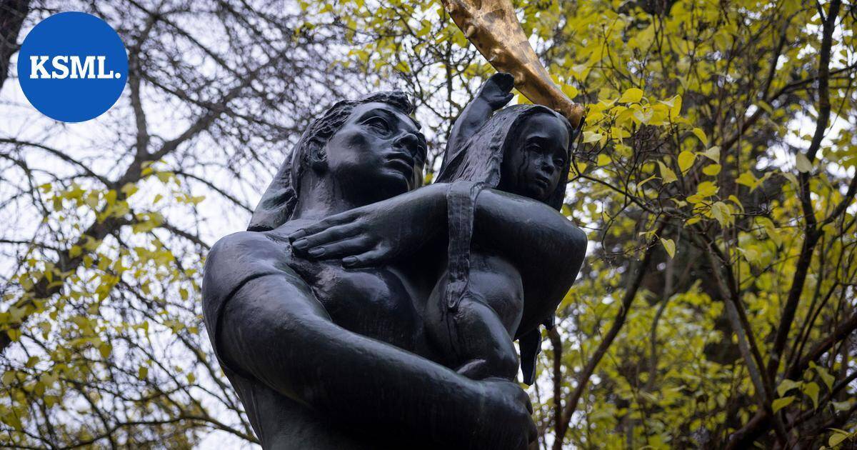 Kirkkopuiston patsaan kunto huolettaa Jyväskylässä – pelkkä kultaus ei riitä, toteaa konservaattori | Keski-Suomi