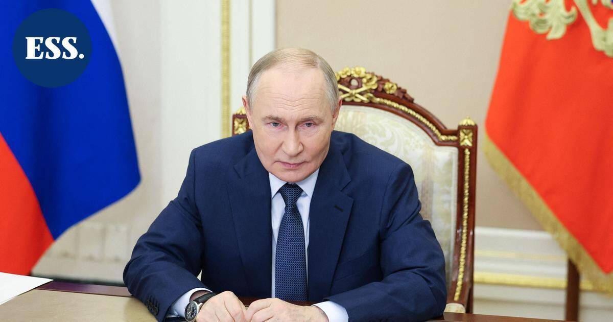 Putinilta poikkeuksellinen määräys armeijalle - Etelä-Suomen Sanomat