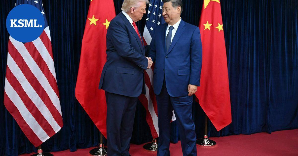 USA:n Trump tapasi Kiinan Xin Etelä-Koreassa – Trumpin mukaan tapaaminen oli menestys, harvinaisista maametalleista sopu ja tuontitulleihin leikkauksia | Uutissuomalainen