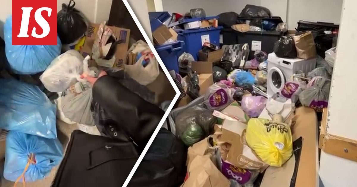 Pysäyttävä näky taloyhtiön jätehuoneessa Vantaalla – ”Lattiasta kattoon”
