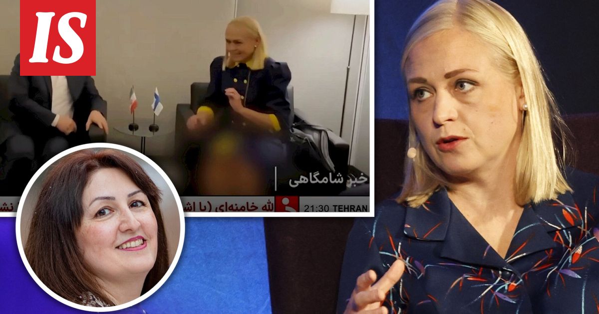 Nyt puhuu iranilainen Bahar Elina Valtosen säärien sensuroinnista – ”Kiitos kuuluu ulkoministerille”