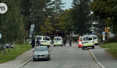 Poliisilla tehtävä Myyrmäessä, tutkitaan tapon yrityksenä