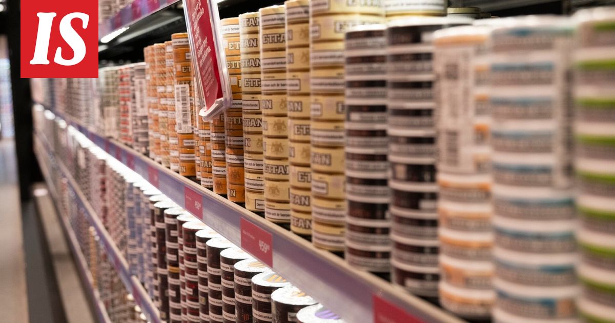 Hallitus esittää: Ruotsista saisi tuoda jatkossa vain 200 grammaa nuuskaa kerralla