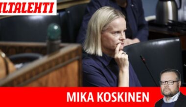 Persujen märkä uni käy toteen – Riikka Purra reagoi heti