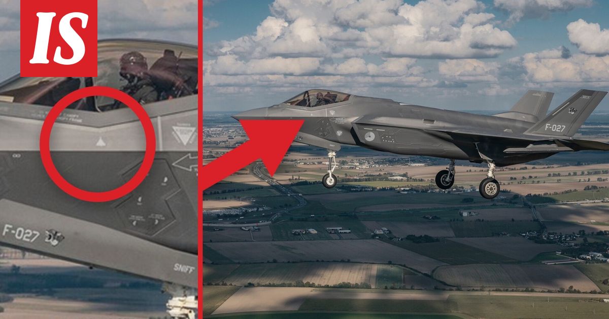 Tämä kone ampui alas venäläisen lennokin – merkintä ilmavoitosta komeilee F-35-hävittäjän eturungossa