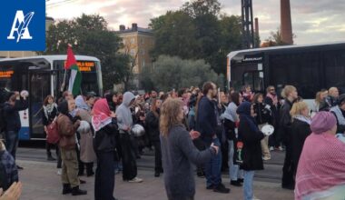 Mielenilmaus katkaisi liikenteen Hämeensillalla Tampereella