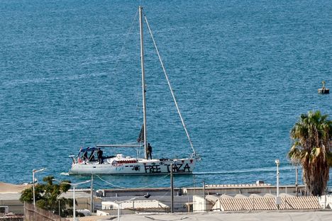 Global Sumud Flotilla -laivueen alus jäi Israel pysäyttämäksi.