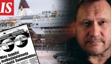 Entinen Viking Linen työntekijä oikoo tarinoita yöstä, kun Samuli Edelmann hyppäsi laivalta mereen