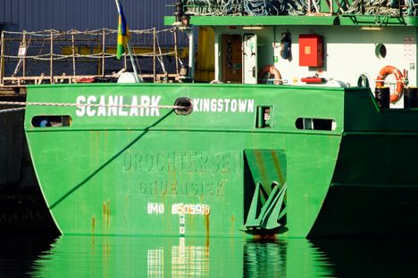 Scanlark-rahtialus kuvattuna Kielin kanavassa 9. syyskuuta.