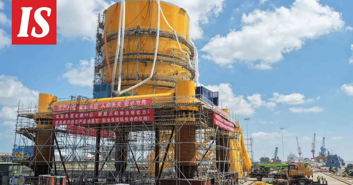 Kiinassa rakennetaan datakeskus mereen energian säästämiseksi