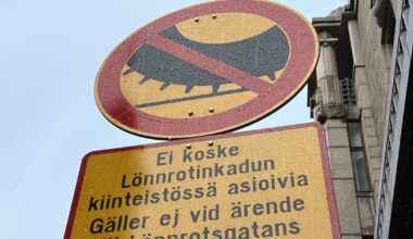Nastarengaskiellon tiukentuminen Lönnrotinkadulla vaikeuttaa työtä ja vaarantaa työturvallisuutta, katsoo ammattijärjestö | Uusimaa