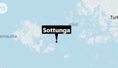 Konevikaisena ajelehtinut yhteysalus onnistui hätäankkuroitumaan