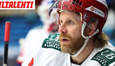 Leo Komarov jyrähti: ”Nyt iltakaljat pois”