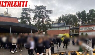 Partio paikalla Salpausselän koululla – Puukottaja pakenee