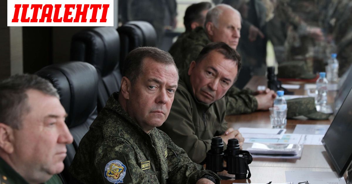 Medvedev kertoo, mistä Euroopan yllä havaitut droonit ovat peräisin