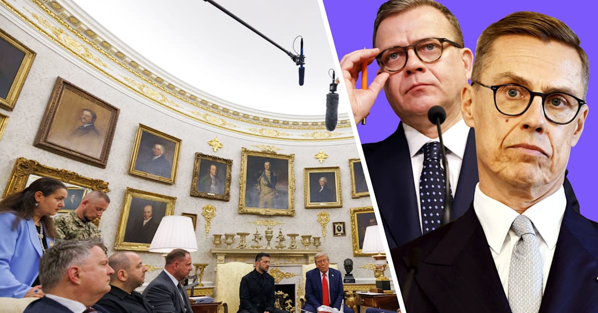 Kun Stubb ja Orpo tänään astuvat Valkoiseen taloon, vastassa on nyrkkiä puiva Trump | Uutiset