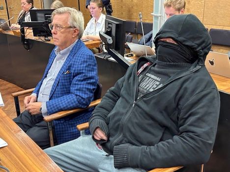 Mika Moring Helsingin hovioikeudessa 15. syyskuuta kuvattuna.