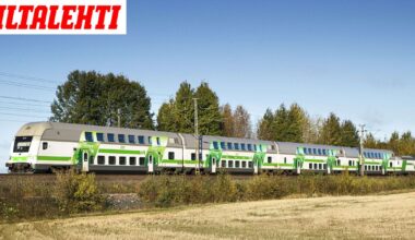 Useita myöhästymisiä junaliikenteessä