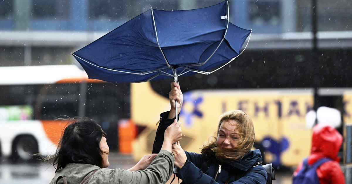 Syysmyräkkä nousee lännestä – kaatuneet puut, kattorakenteet ja sähkökatkot aiheuttaneet eniten töitä | Kotimaa