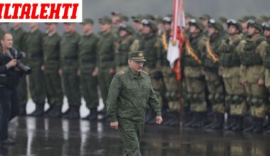 Valko-Venäjän joukot asetettu korkeimpaan valmiustilaan