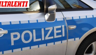 Poliisi: Kolme loukkaantui ampumisessa Saksassa