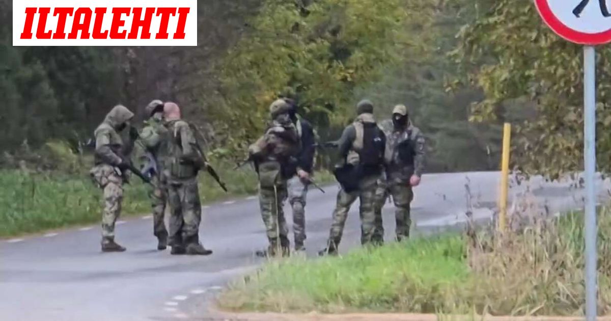 Video julki aseistautuneista miehistä Viron rajalla – ”Eivät todellakaan olleet rajavartijoita”