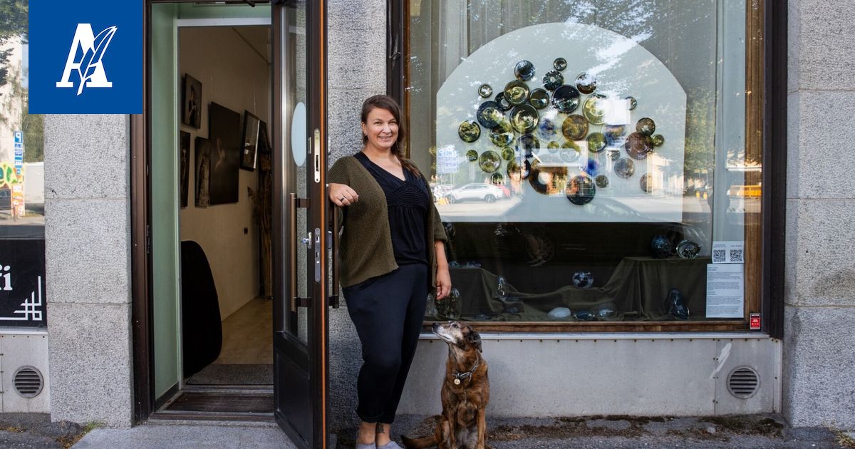 Anna-Liisa Nikuksen idea ilahduttaa Pyynikintorin laidalla – Liiketilan ikkunalla on erikoinen käyttötarkoitus