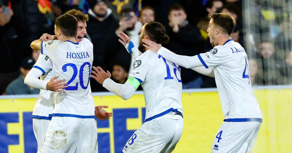 Ruotsin jalkapallomiehille jälleen täydellinen katastrofi – Kosovo nöyryytti sinikeltaisia toistamiseen | Urheilua lyhyesti