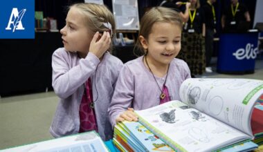 Superlukijat Ronja, 8, ja Ruska, 7, ovat lukeneet jo tuhansia kirjoja