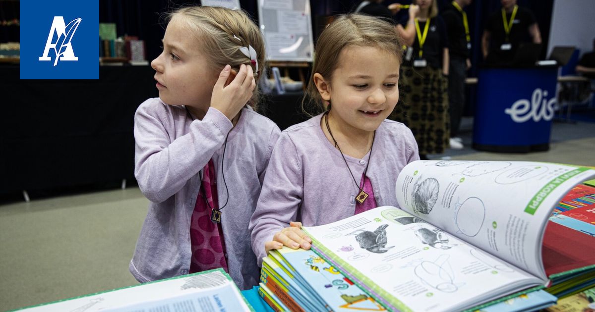 Superlukijat Ronja, 8, ja Ruska, 7, ovat lukeneet jo tuhansia kirjoja