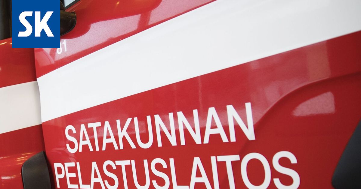 Ulkorakennus vaurioitui pahoin tulipalossa Eurajoella, mutta rakennuksessa ollut vene saatiin turvaan