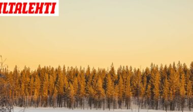 Täällä sataa kohta ensilumi