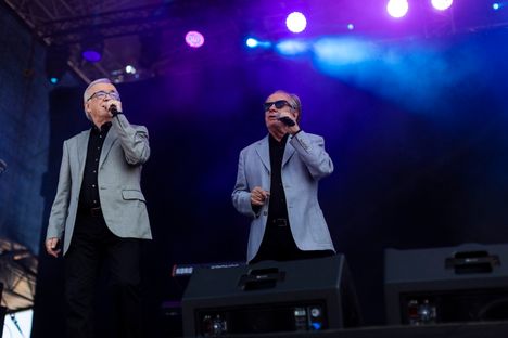 Matti ja Teppo Saaristo Open -festivaalilla vuonna 2023.