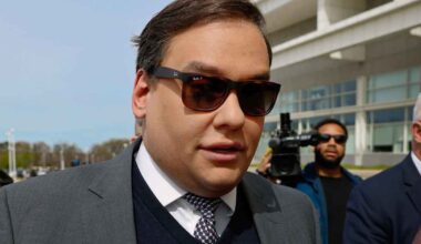 Trump vapautti sarjavalehtelijaksi paljastuneen ex-kongressiedustaja George Santosin | Uutisia lyhyesti