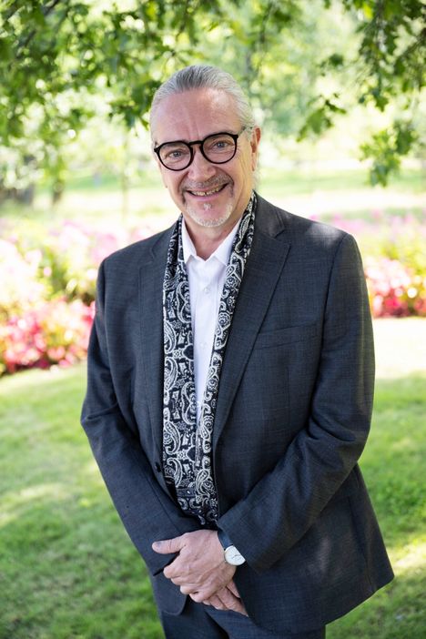 Ville kuvattuna ohjelman lehdistötilaisuudessa elokuussa.