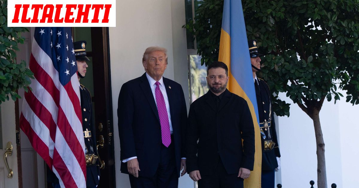 Zelenskyi tyrmättiin Trumpin vieraana – Näin surkeasti kaikki meni