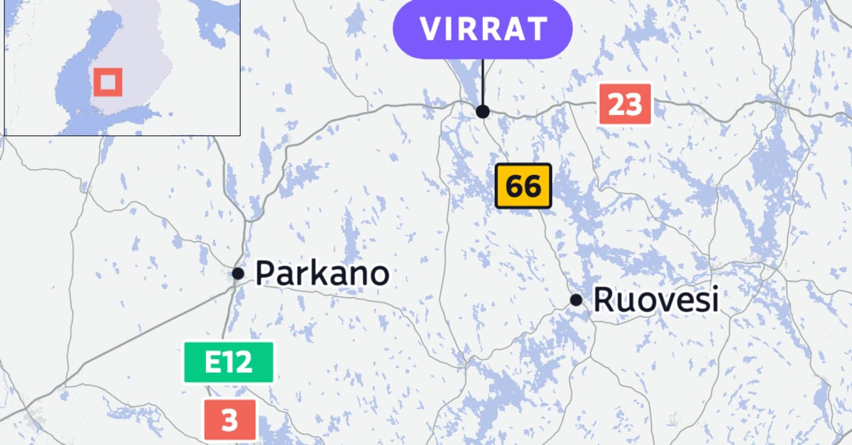 Kaksi kuoli liikenneonnettomuudessa Virroilla | Kotimaa