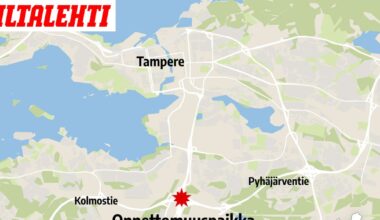 Iso ketjukolari Tampereella