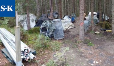 Uhkasakko tepsi, rakennus- ja purkujätteen varastointialue tuli siistityksi Petäjävedellä