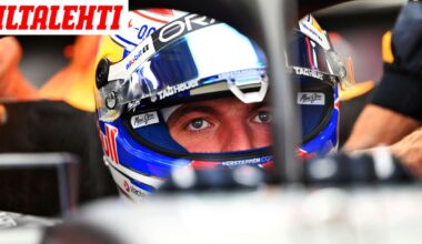 Verstappen paalulle – MM-kärkikuski on pahasti yössä