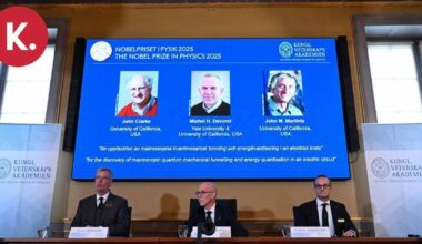 Fysiikan Nobel-palkinto kolmelle kvanttimekaniikan tutkimuksesta | Uutissuomalainen